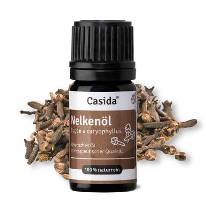 Sie sehen eine Packung Nelkenöl, Produktbild: 01 Nelkenöl, A-Nr.: 5679284 - 01