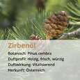 Sie sehen eine Packung Zirbenöl, Produktbild: 02 Zirbenöl, A-Nr.: 5296442 - 02