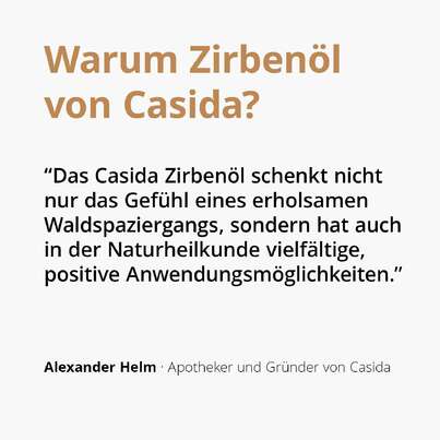 Sie sehen eine Packung Zirbenöl, Produktbild: 03 Zirbenöl, A-Nr.: 5296442 - 03