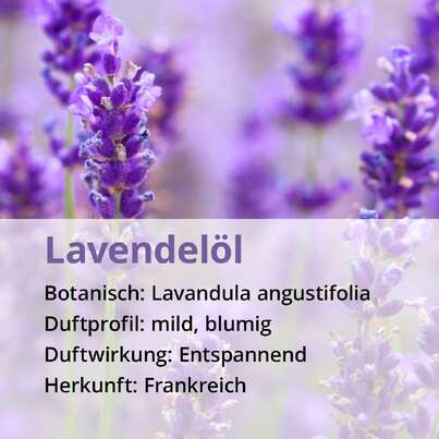 Sie sehen eine Packung Lavendelöl, Produktbild: 02 Lavendelöl, A-Nr.: 5178553 - 02