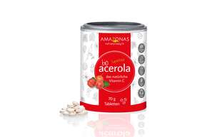 BIO Acerola Vitamin C Lutschtabletten mit 17% natürlichem Vitamin C, 120 Tabl., A-Nr.: 5229003 - 01
