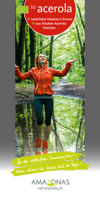 BIO Acerola Vitamin C Fruchtpulver, mit 17% natürlichem Vitamin C, 100g, A-Nr.: 5229026 - 03