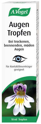 Sie sehen eine Packung A.Vogel Augen Tropfen, Produktbild: 01 A.Vogel Augen Tropfen, A-Nr.: 4434882 - 01
