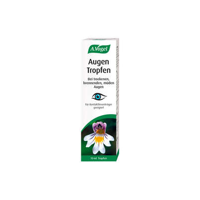 Sie sehen eine Packung A.Vogel Augen Tropfen, Produktbild: 03 A.Vogel Augen Tropfen, A-Nr.: 4434882 - 03