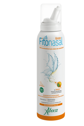 Sie sehen eine Packung Aboca Fitonasal Kinder-Nasenspray, Produktbild: 02 Aboca Fitonasal Kinder-Nasenspray, A-Nr.: 5571871 - 02