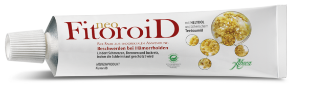 Sie sehen eine Packung Aboca NeoFitoroid Bio-Salbe, Produktbild: 02 Aboca NeoFitoroid Bio-Salbe, A-Nr.: 5571954 - 02