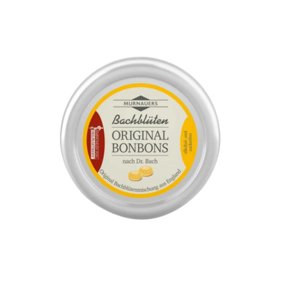 Sie sehen eine Packung Murnauers Bachblüten Original Bonbons, Produktbild: 01 Murnauers Bachblüten Original Bonbons, A-Nr.: 4902685 - 01