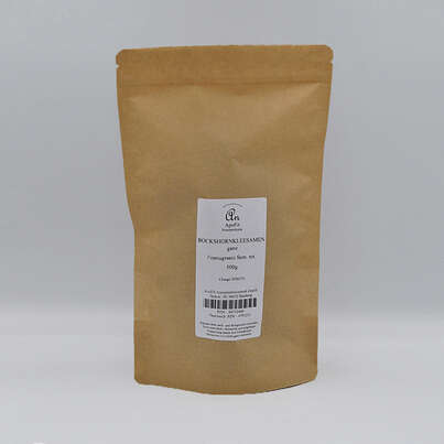 Sie sehen eine Packung Bockshornkleesamen ganz, Produktbild: 01 Bockshornkleesamen ganz, A-Nr.: 4791211 - 01