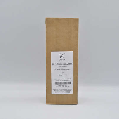 Sie sehen eine Packung Brennesselblätter geschnitten, Produktbild: 01 Brennesselblätter geschnitten, A-Nr.: 4791240 - 01