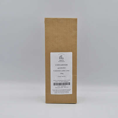 Sie sehen eine Packung Chinarinde geschnitten, Produktbild: 01 Chinarinde geschnitten, A-Nr.: 4833748 - 01