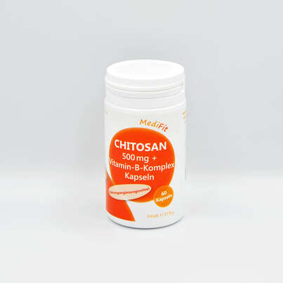 Chitosan 500 mg + Vitamin-B-Komplex Kapseln, A-Nr.: 4547600 - 01