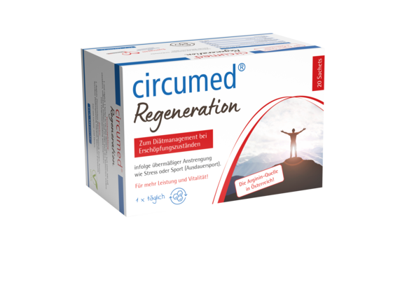 Sie sehen eine Packung circumed® Regeneration Sachets, Produktbild: 01 circumed® Regeneration Sachets, A-Nr.: 5683423 - 01
