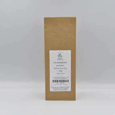 Sie sehen eine Packung Eichenrinde geschnitten, Produktbild: 01 Eichenrinde geschnitten, A-Nr.: 4791369 - 01