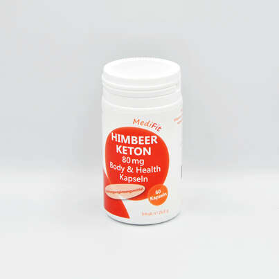 Himbeerketon 80 mg Body &amp; Health Kapseln, A-Nr.: 4547623 - 01