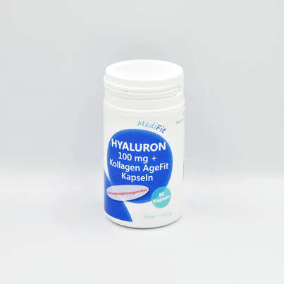 Hyaluron 100 mg + Kollagen AgeFit Kapseln, A-Nr.: 4547439 - 01