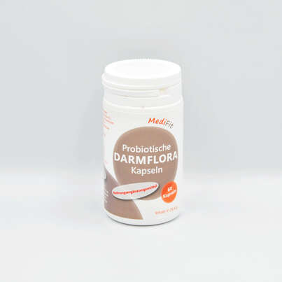 Sie sehen eine Packung Probiotische Darmflora Kapseln, Produktbild: 01 Probiotische Darmflora Kapseln, A-Nr.: 4547238 - 01