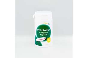 Sie sehen eine Packung Weihrauch + Vitamine Kapseln, Produktbild: 01 Weihrauch + Vitamine Kapseln, A-Nr.: 4547505 - 01