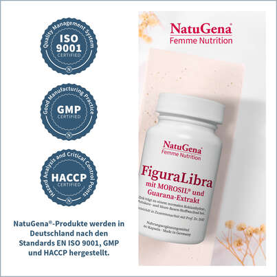 Sie sehen eine Packung NatuGena FiguraLibra Kapseln, Produktbild: 03 NatuGena FiguraLibra Kapseln, A-Nr.: 5740641 - 03
