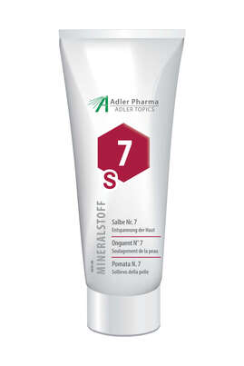 Sie sehen eine Packung Adler Salbe Nr.7, Produktbild: 01 Adler Salbe Nr.7, A-Nr.: 2375626 - 01