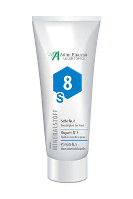 Sie sehen eine Packung Adler Salbe Nr.8, Produktbild: 01 Adler Salbe Nr.8, A-Nr.: 2375632 - 01