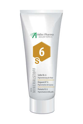 Sie sehen eine Packung Adler Salbe Nr.6, Produktbild: 01 Adler Salbe Nr.6, A-Nr.: 2212829 - 01