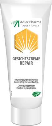 Sie sehen eine Packung Adler Gesichtscreme Repair, Produktbild: 01 Adler Gesichtscreme Repair, A-Nr.: 2970470 - 01