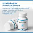 Sie sehen eine Packung Depa Marine Lipid Concentrate Omega-3 Klean Labs Weichkapseln, Produktbild: 06 Depa Marine Lipid Concentrate Omega-3 Klean Labs Weichkapseln, A-Nr.: 5598255 - 06