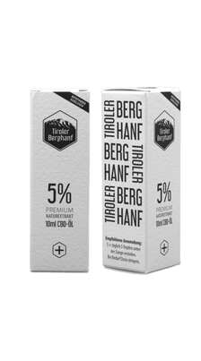 PREMIUM CBD-Öl 5 %, 10 ml, A-Nr.: 5837659 - 01