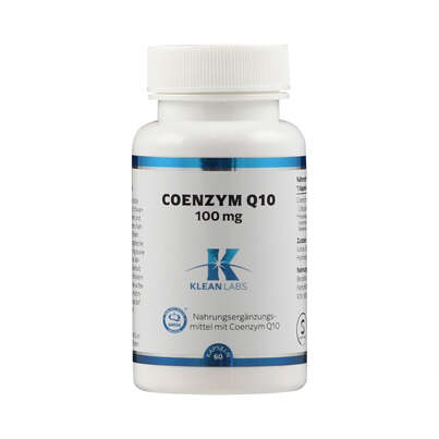 Coenzym Q-10 100 mg Klean Labs Kapseln, A-Nr.: 5755111 - 01