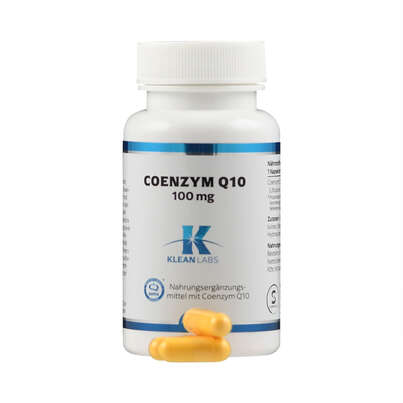 Coenzym Q-10 100 mg Klean Labs Kapseln, A-Nr.: 5755111 - 04