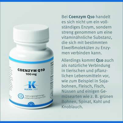 Coenzym Q-10 100 mg Klean Labs Kapseln, A-Nr.: 5755111 - 07