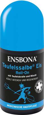 Sie sehen eine Packung Ensbona® Teufelssalbe Eis Roll-On, Produktbild: 01 Ensbona® Teufelssalbe Eis Roll-On, A-Nr.: 5624099 - 01