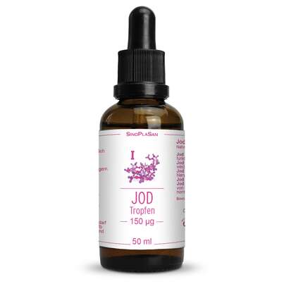 Sie sehen eine Packung Jod Tropfen 150 µg 50 ml, Produktbild: 01 Jod Tropfen 150 µg 50 ml, A-Nr.: 5382041 - 01