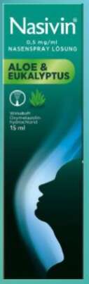 Sie sehen eine Packung Nasivin® Aloe & Eukalyptus, Produktbild: 01 Nasivin® Aloe & Eukalyptus, A-Nr.: 4987546 - 01