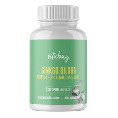 Vitabay Ginkgo Biloba 6000 mg Kapseln, A-Nr.: 5881181 - 01