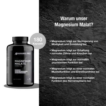 Amando Perez Magnesium Malate 3000 mg Tabletten, A-Nr.: 5878658 - 04