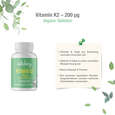 Sie sehen eine Packung Vitabay Vitamin K2 200 μg Tabletten, Produktbild: 04 Vitabay Vitamin K2 200 μg Tabletten, A-Nr.: 5877765 - 04