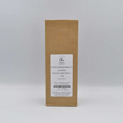 Sie sehen eine Packung Vogelmierenkraut geschnitten, Produktbild: 01 Vogelmierenkraut geschnitten, A-Nr.: 4834541 - 01