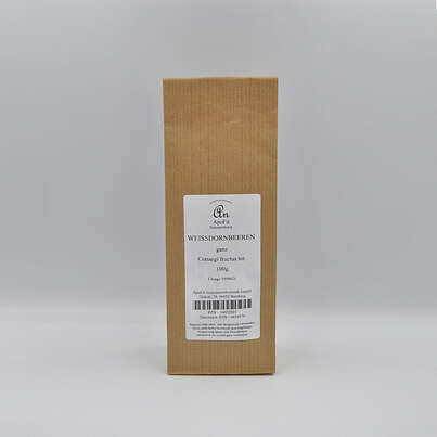 Sie sehen eine Packung Weißdornbeeren ganz, Produktbild: 01 Weißdornbeeren ganz, A-Nr.: 4834570 - 01