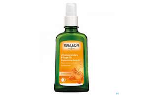 Sie sehen eine Packung Weleda Sanddorn Pflege Oel Neu 100ml, Produktbild: 01 Weleda Sanddorn Pflege Oel Neu 100ml, A-Nr.: 4583659 - 01
