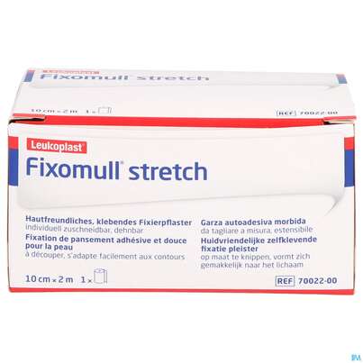 Fixierbinden Fixomull/stretch/leukopl. Fixierverband 2mx10cm 7999205 1st, A-Nr.: 4746765 - 01