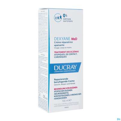 Sie sehen eine Packung Ducray Dexyane Med Creme Neu 100ml, Produktbild: 02 Ducray Dexyane Med Creme Neu 100ml, A-Nr.: 5676423 - 02