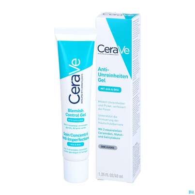 Sie sehen eine Packung Cerave Anti-unreinheiten Gel 40ml, Produktbild: 03 Cerave Anti-unreinheiten Gel 40ml, A-Nr.: 5672951 - 03