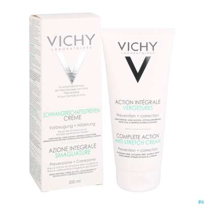Sie sehen eine Packung Vichy Schwangerschaftsstreifen- Creme 200ml, Produktbild: 05 Vichy Schwangerschaftsstreifen- Creme 200ml, A-Nr.: 3173942 - 05
