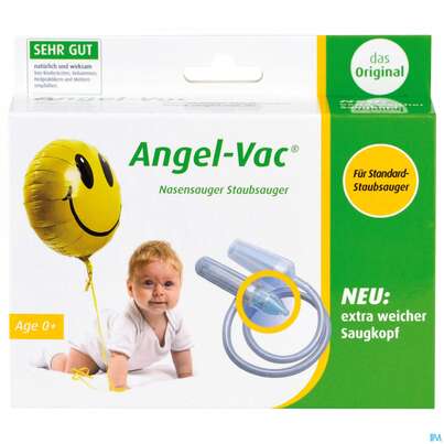 Sie sehen eine Packung Nasen Sauger Angel Vac Fuer Staubsauger Standard 1st, Produktbild: 01 Nasen Sauger Angel Vac Fuer Staubsauger Standard 1st, A-Nr.: 3280856 - 01