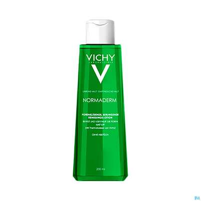 Sie sehen eine Packung Vichy Normaderm Reinigungs -lotion 200ml, Produktbild: 02 Vichy Normaderm Reinigungs -lotion 200ml, A-Nr.: 3282950 - 02