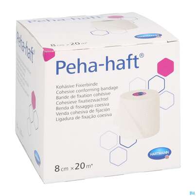 Peha-haft Fixierbinde/latexfrei 20mx 8cm 1st, A-Nr.: 3328304 - 05