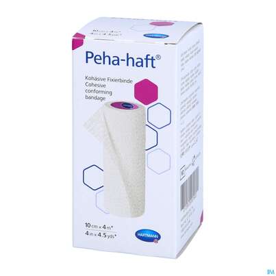 Peha-haft Fixierbinde/latexfrei 4mx 10cm 1st, A-Nr.: 3328244 - 04