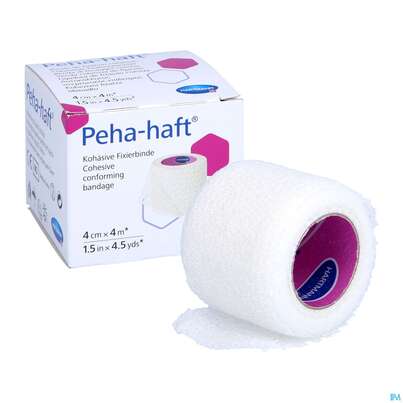 Peha-haft Fixierbinde/latexfrei 4mx 4cm 1st, A-Nr.: 3328215 - 07