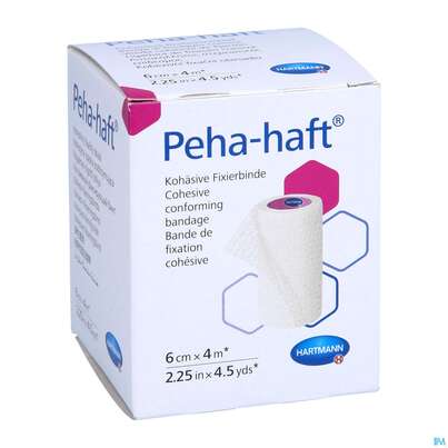 Peha-haft Fixierbinde/latexfrei 4mx 6cm 1st, A-Nr.: 3328221 - 05
